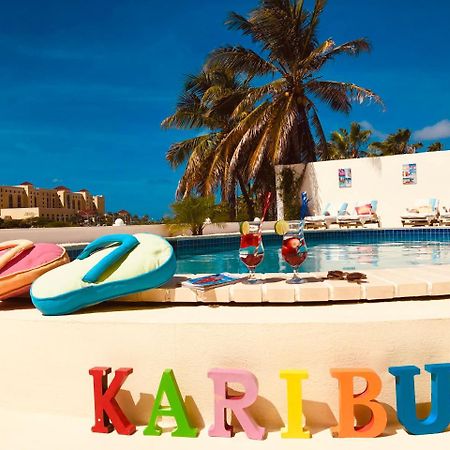 Karibu Aruba Boutique Hotel Palm Beach Ngoại thất bức ảnh